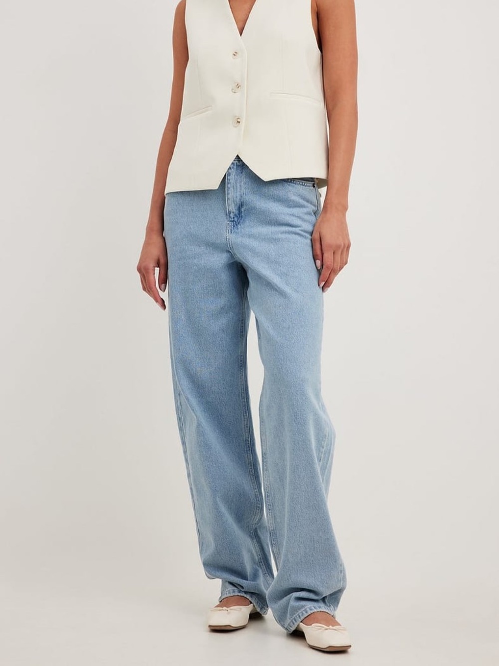 Na-kd Loose Mid Waist Jeans | size 36 - Picture 6 of 13